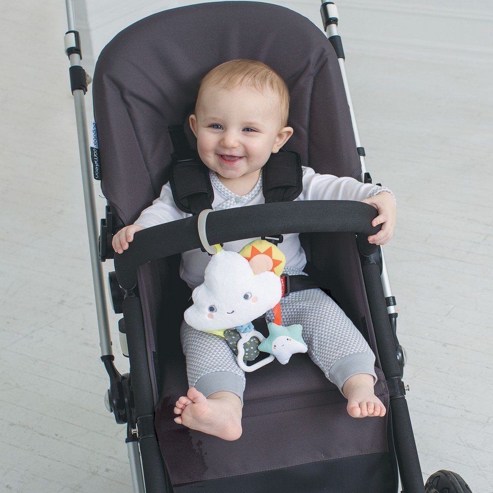 Silver Lining Cloud Jitter Stroller Toy
