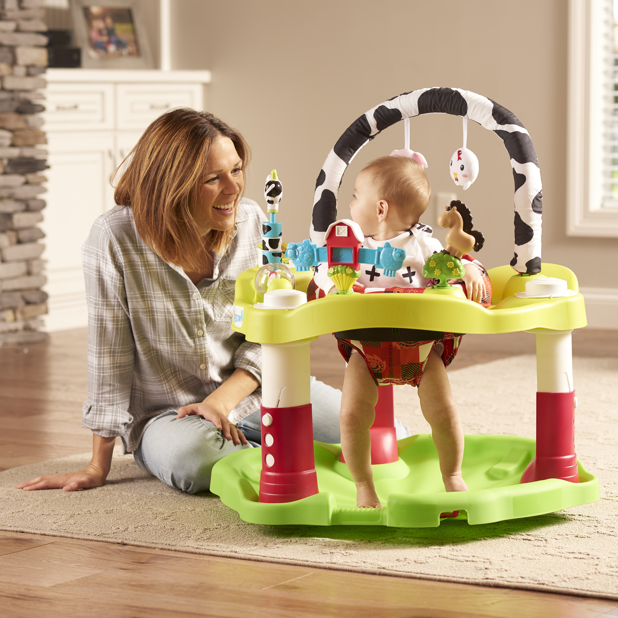 Exersaucer Mega - Playfull Pastures