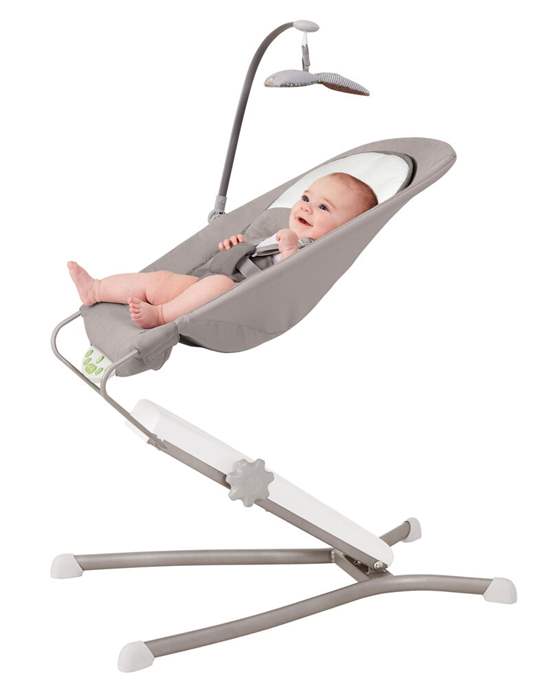 Skip Hop Uplift Multi Level Bouncer Grey