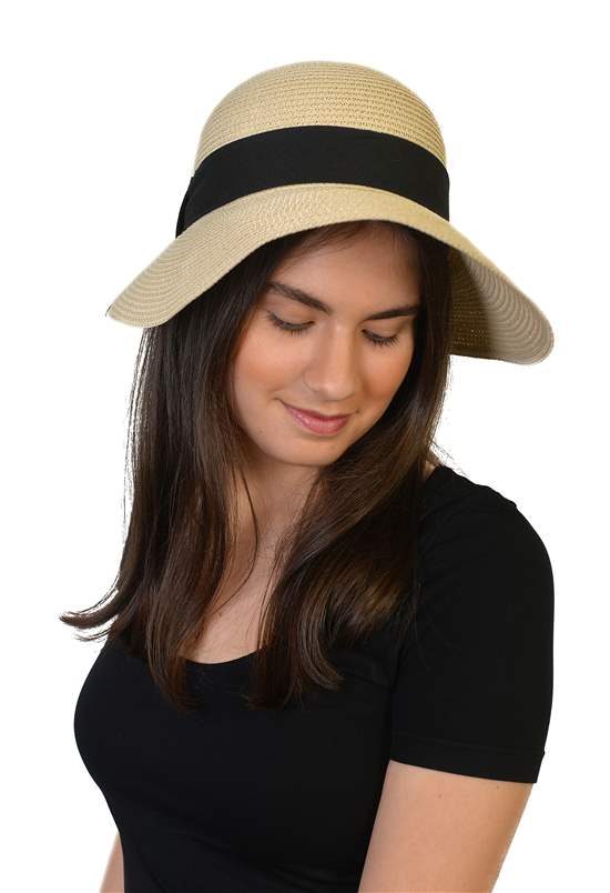 Outdoor sun shade straw hat 