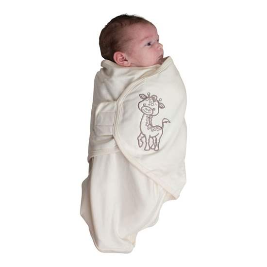 Bo Jungle B-Wrap Organic Giraffe Large