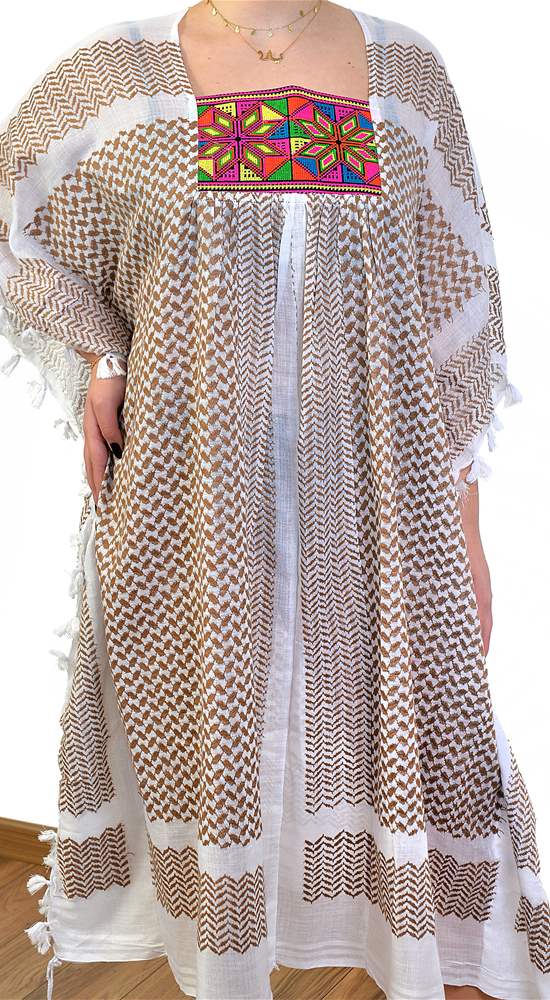 KK02 Keffiyeh Kaftan