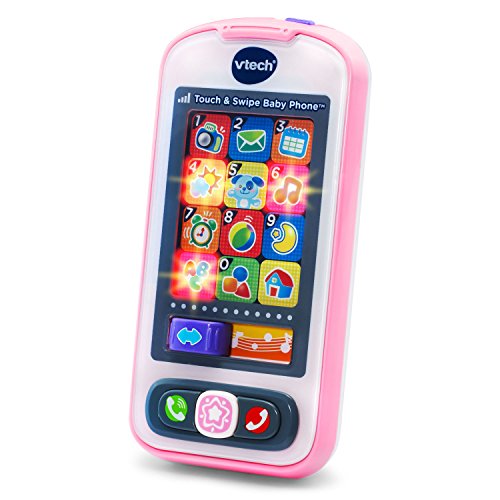 TOUCH & SWIPE BABY PHONE TM(VTUS)(PINK)   S17