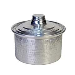 Hammered deep cooking pot 