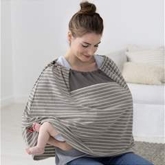 Skip Hop Nursing Scarf Grey