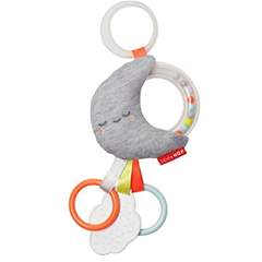 Silver Lining Cloud Rattle Moon Stroller Bar