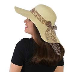 Bridge visor bowknot foldable sun hat straw hat material